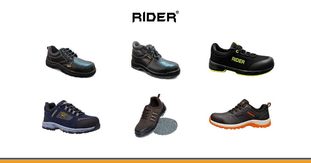 Rider safety shoes supplied by Prior Safe in the UAE