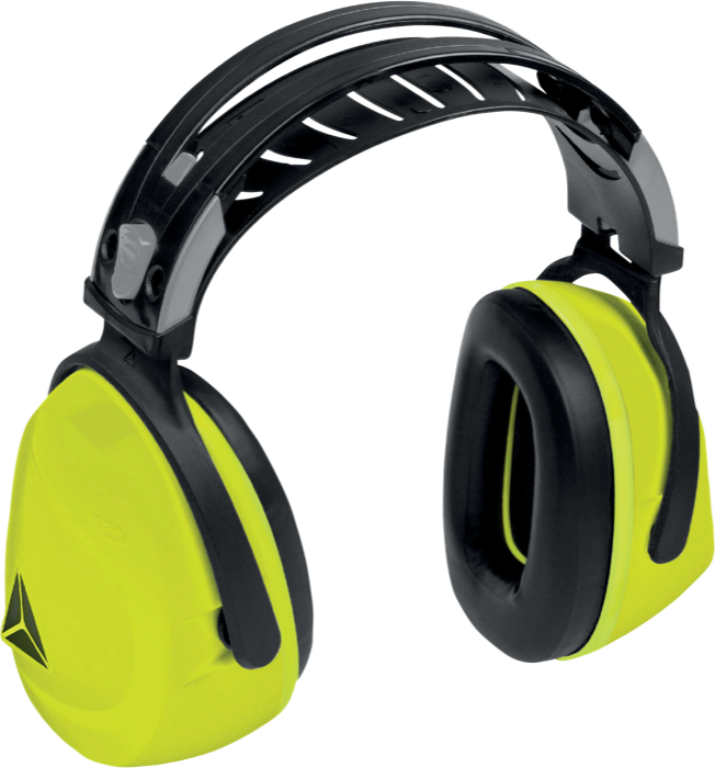 Delta Plus high visibility ear defenders