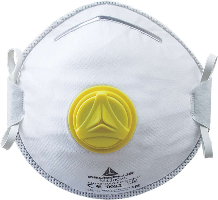 Delta Plus FFP3 valved respirator mask
