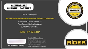 Authorised Channel Partner, M/s Prior Safe Building Materials And Tools Trading LLC, Dubai (UAE)