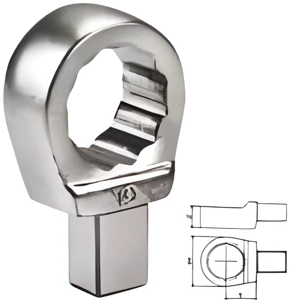 De Neers Ring Insert Head